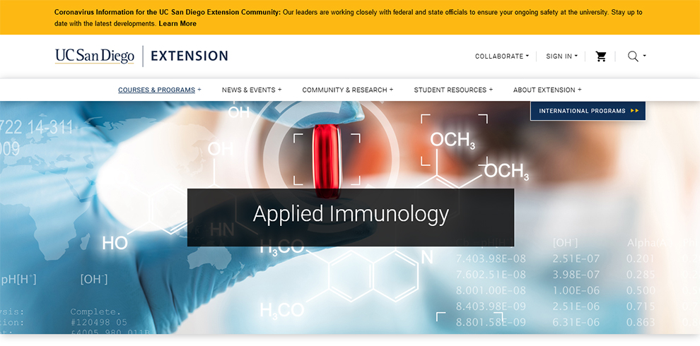 Applied Immunology By University of California