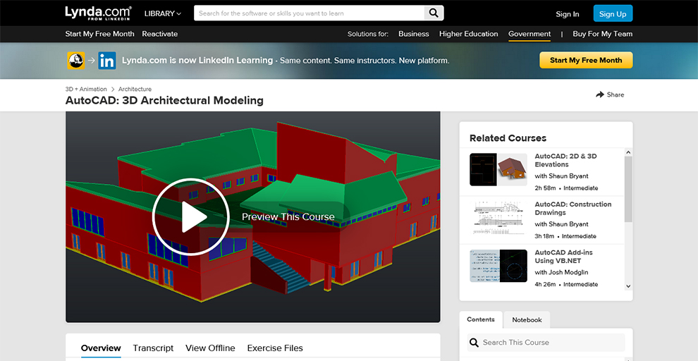 AutoCAD: 3D Architectural Modeling