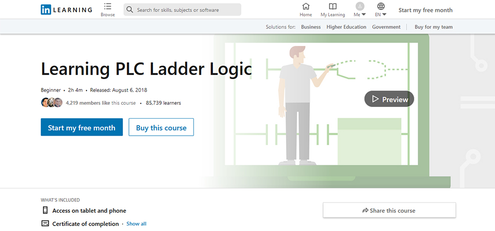 Learning PLC Ladder Logic