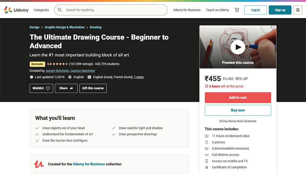 The Ultimate Drawing Course
