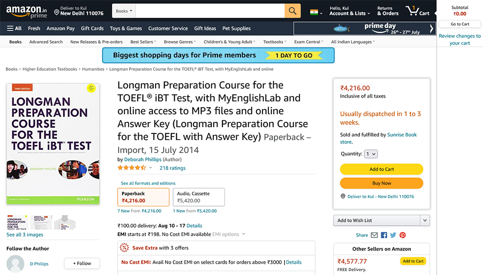 Longman Preparation Course for the TOEFL iBT®