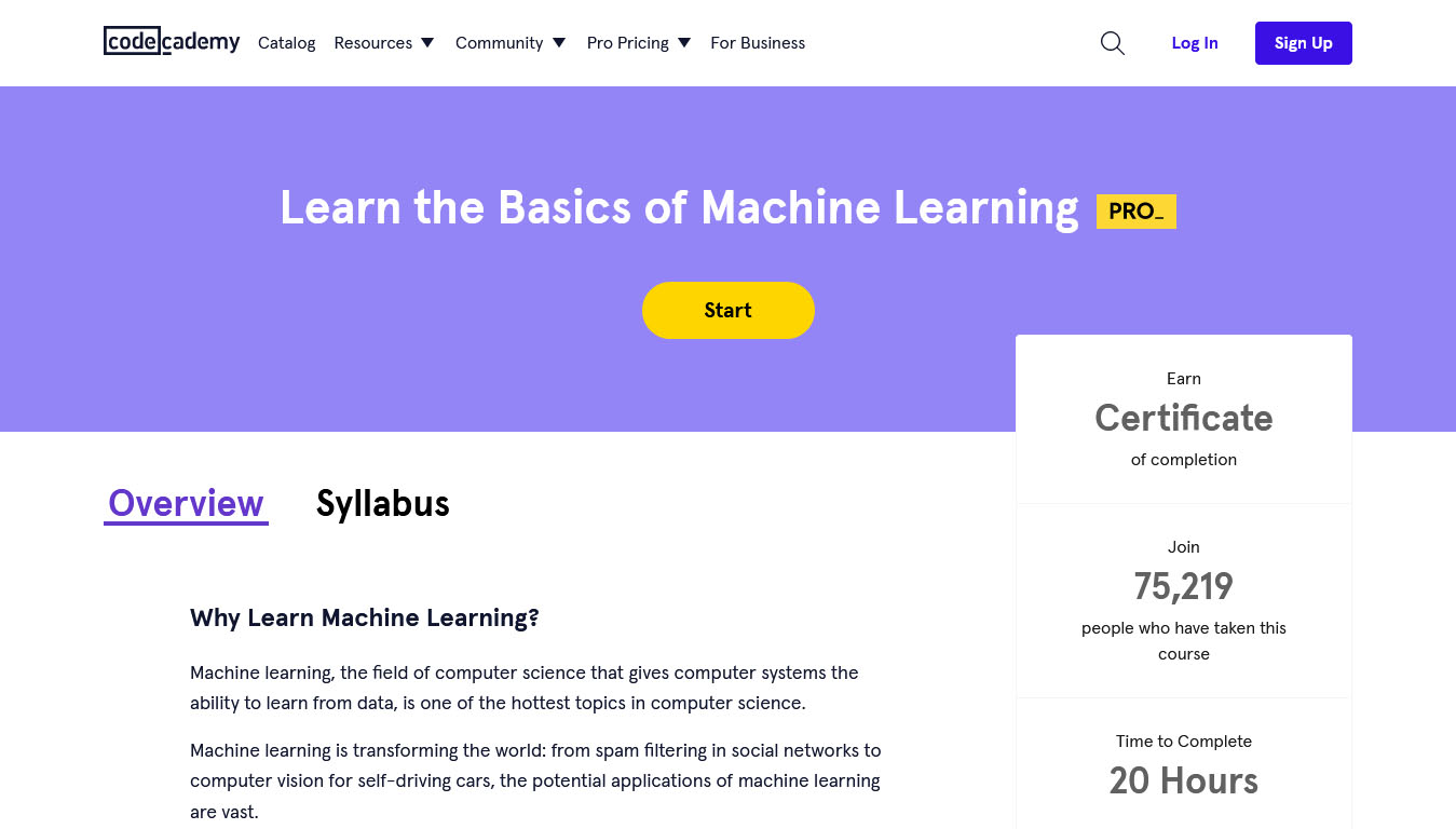 Learn the Basics of Machine Learning