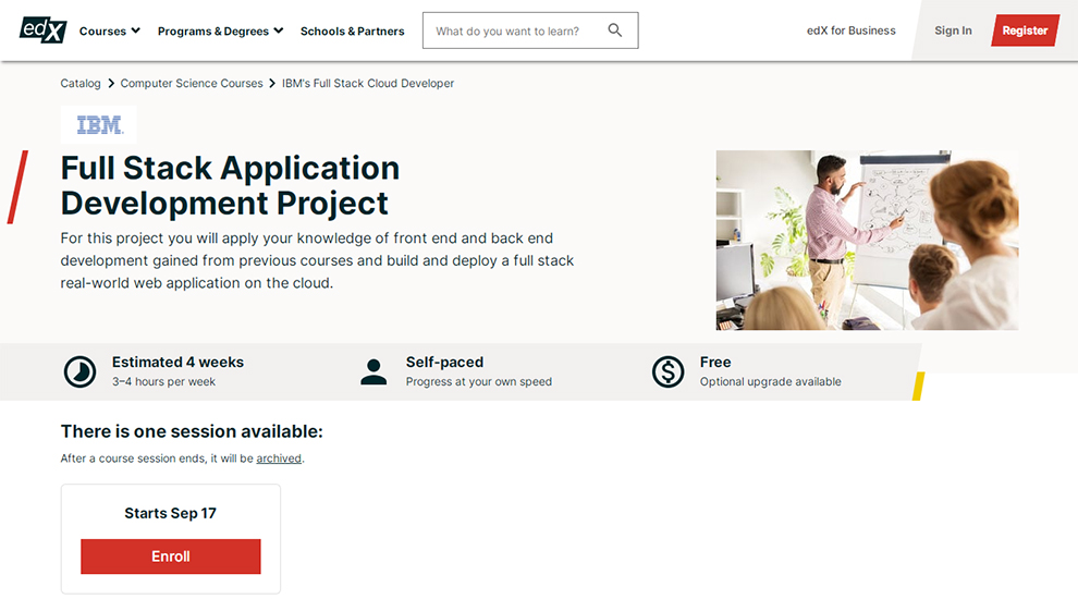 Full Stack Application Development Project