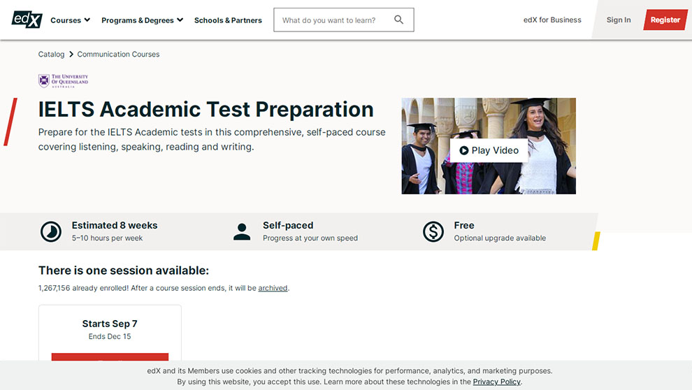 IELTS Academic Test Preparation – by The University of Queensland