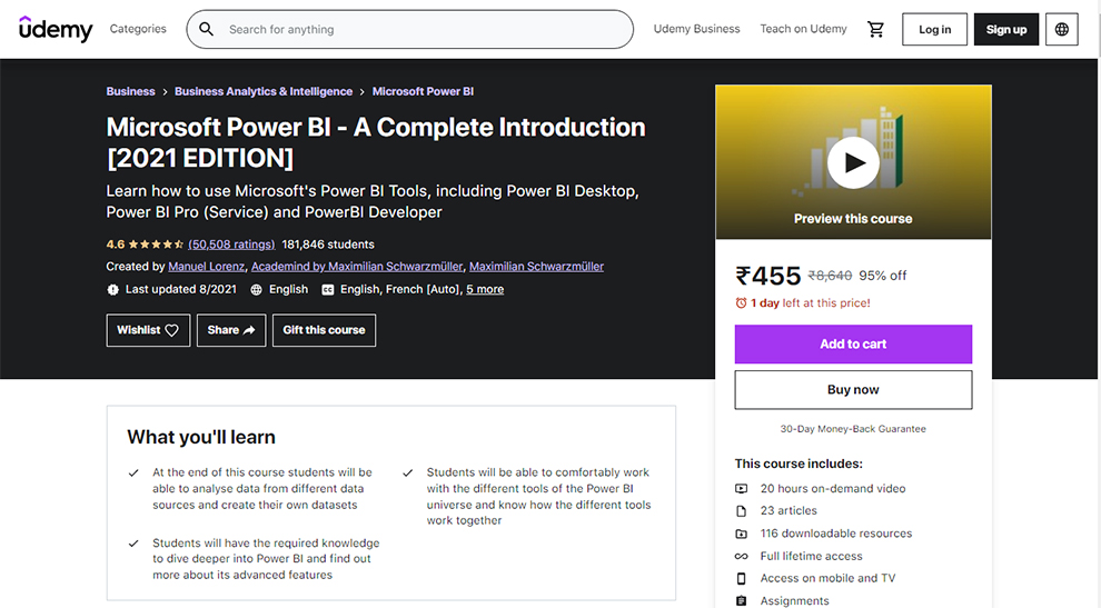 Microsoft Power BI - A Complete Introduction
