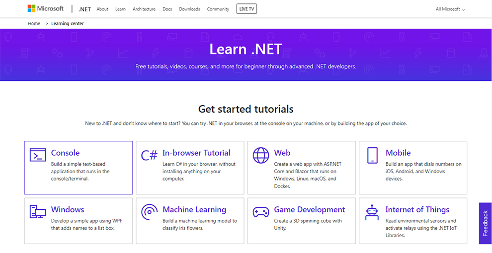 Learn .NET