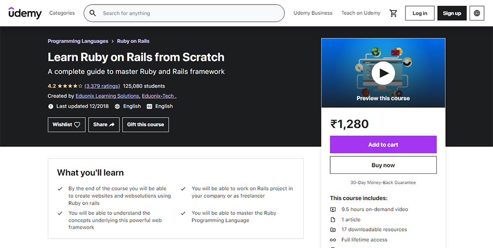 Learn Ruby on Rails from Scratch