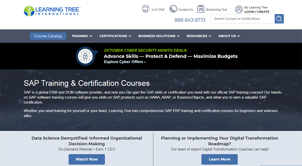 SAP Training & Certification Courses