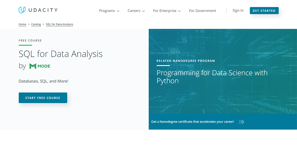 SQL for Data Analysis – (Udacity)