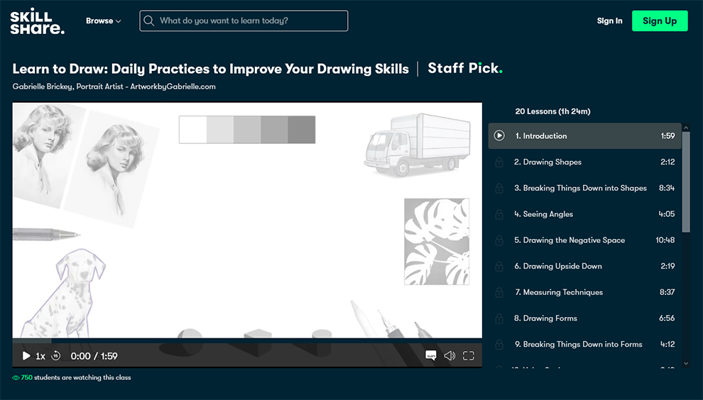 Learn to Draw: Daily Practices to Improve Your Drawing Skills