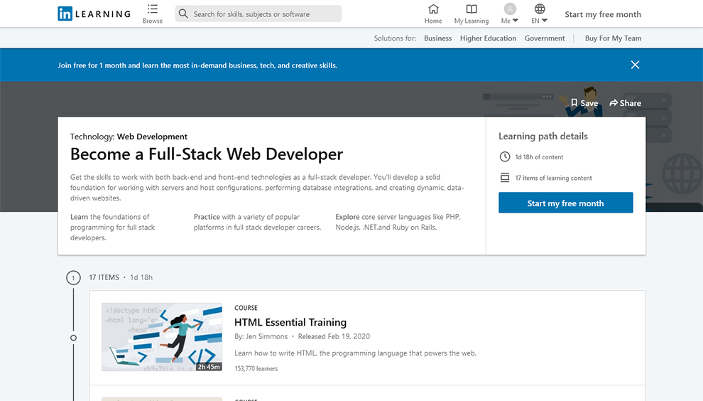 Become a Full-Stack Web Developer