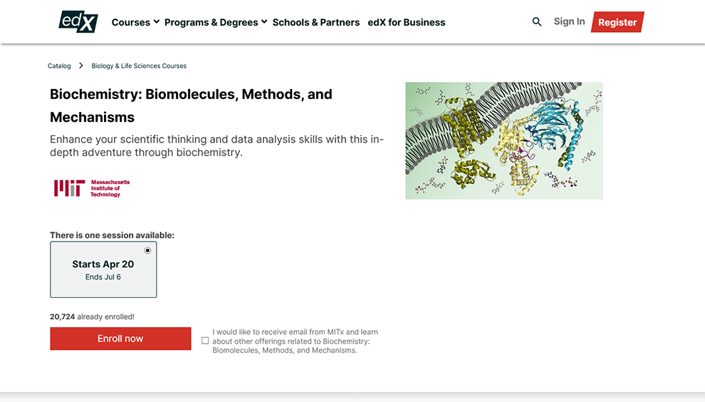 Biochemistry: Biomolecules, Methods, and Mechanisms