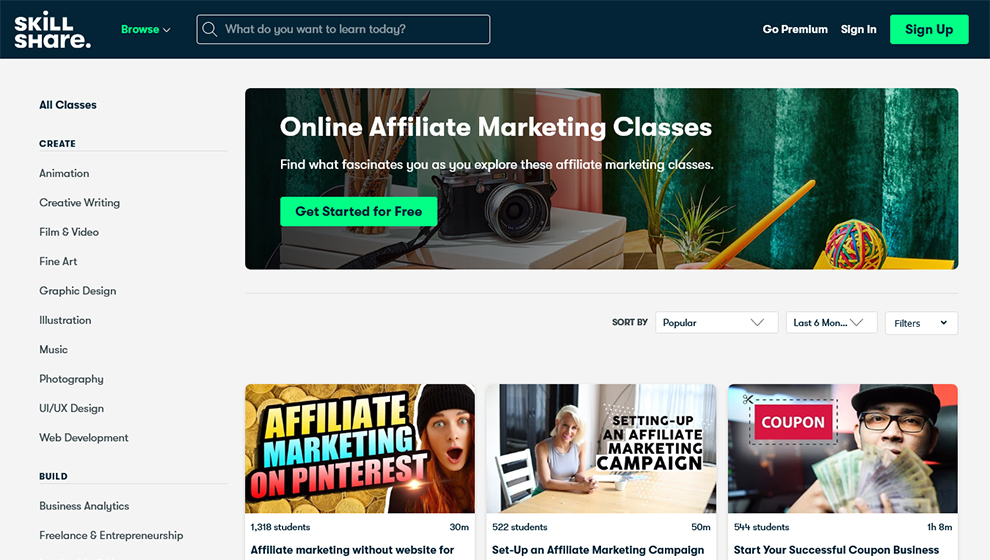 Affiliate Marketing Courses