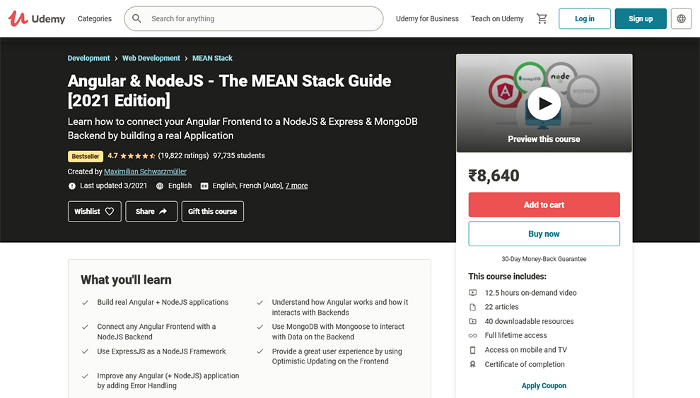 Angular & NodeJS