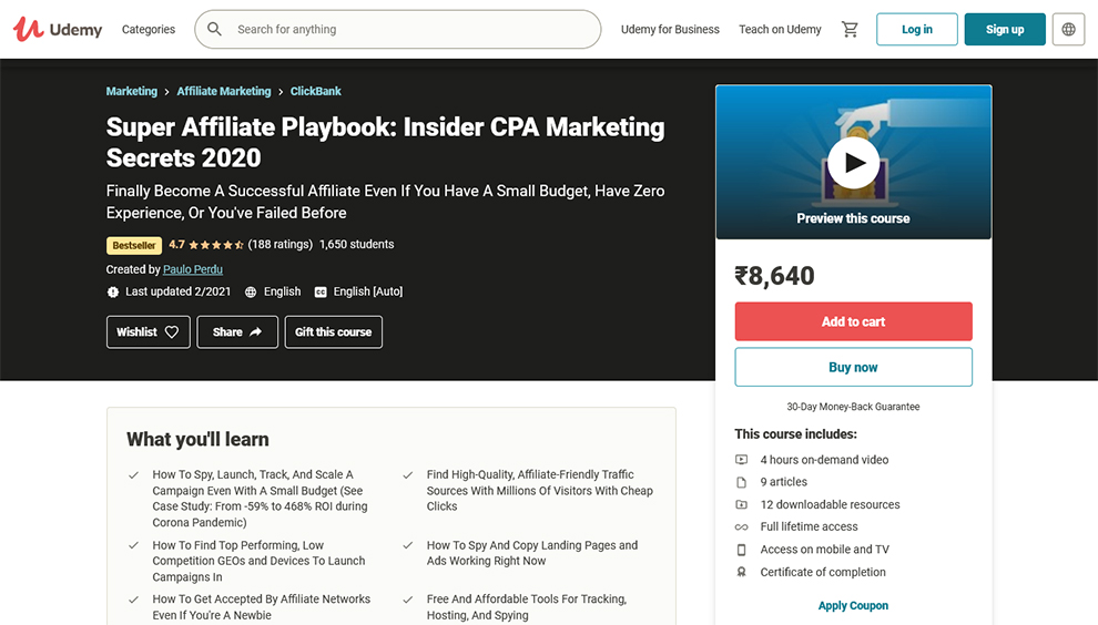 Super Affiliate Playbook