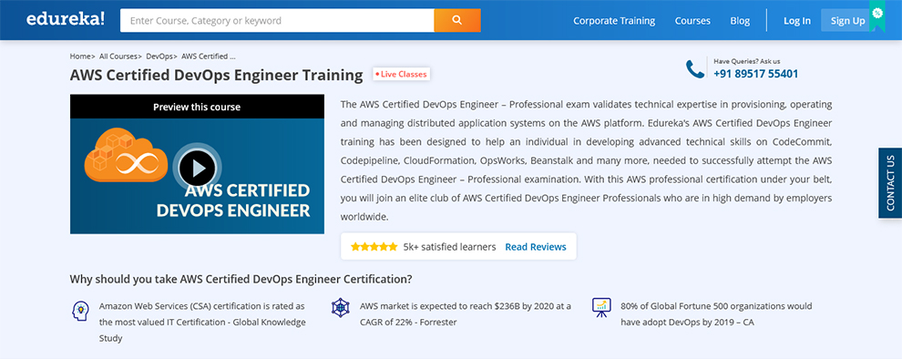 AWS Certified DevOps Engineer Training