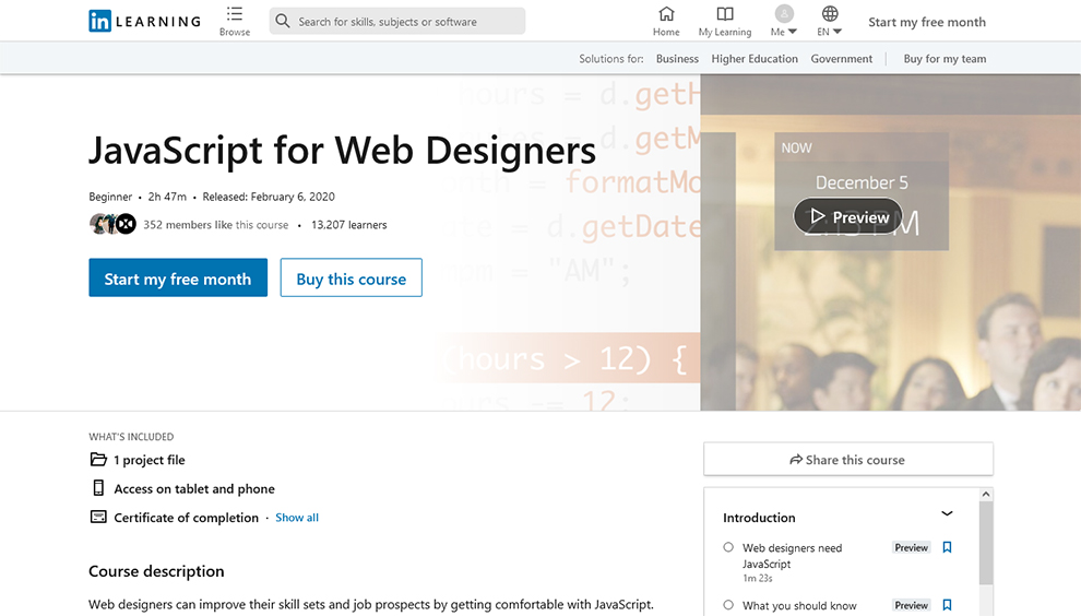 JavaScript for Web Designers