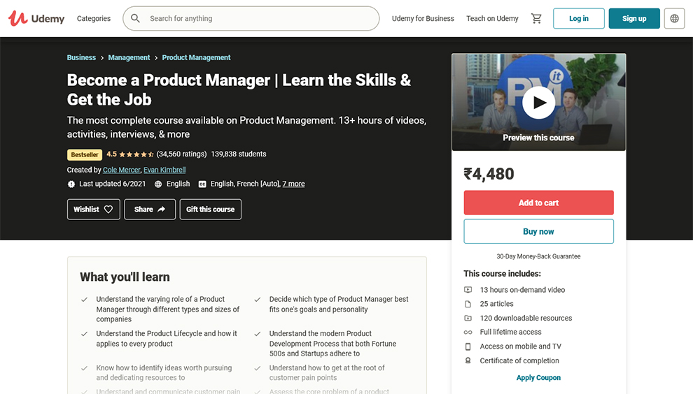 Become a Product Manager