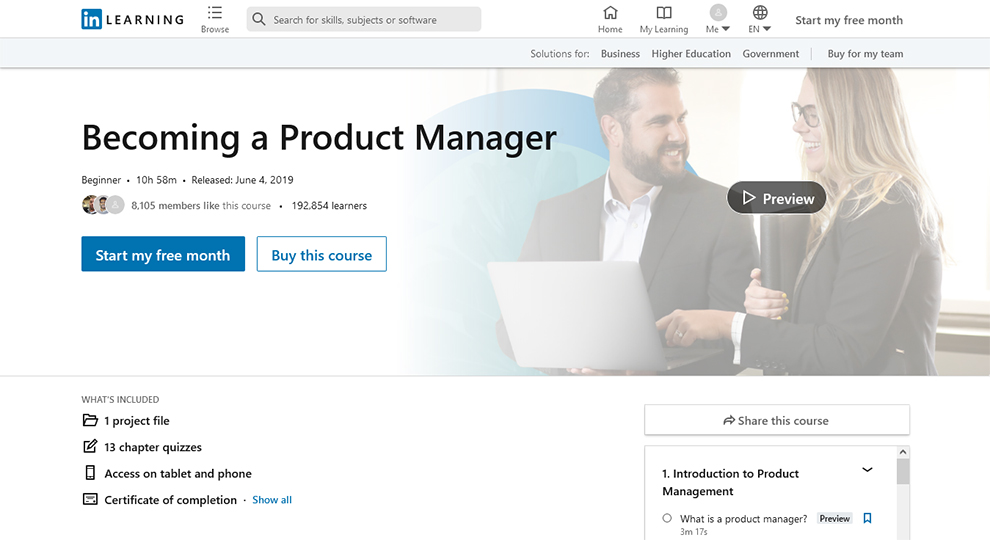 Becoming a Product Manager