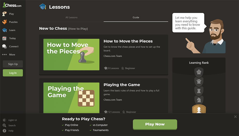 Learn to Play Chess