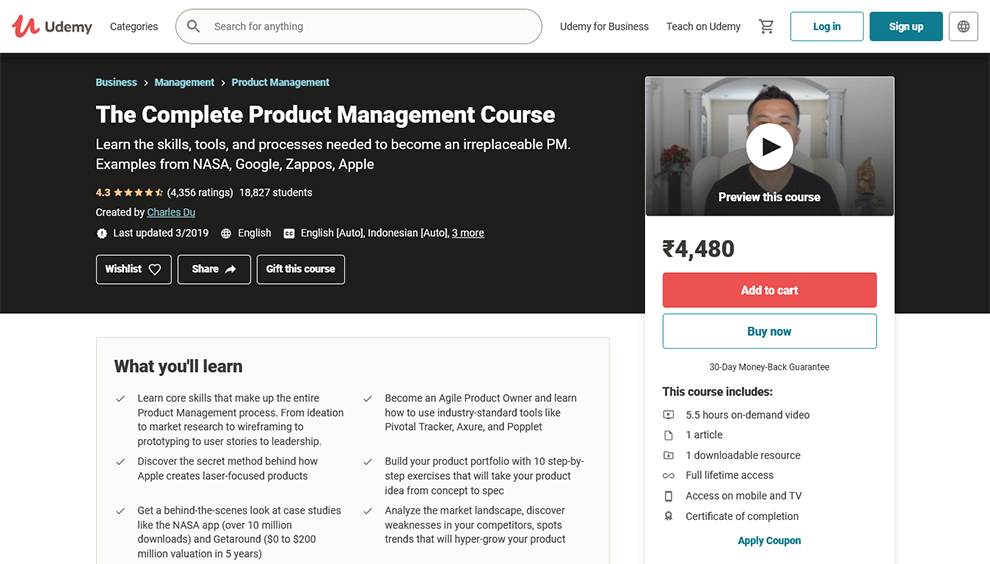 The Complete Product Management Course