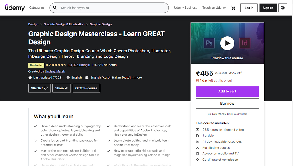 Graphic Design Masterclass - Learn GREAT Design