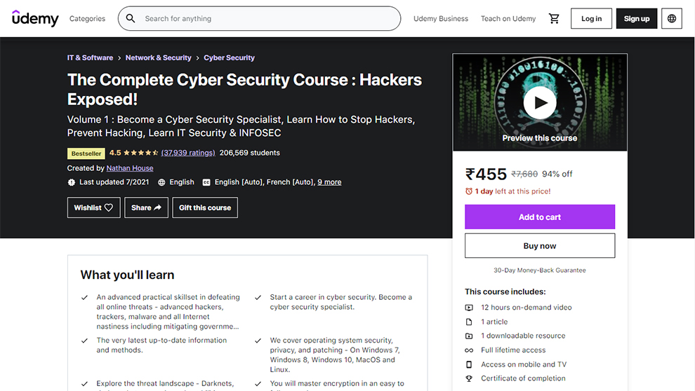 The Complete Cyber Security Course : Hackers Exposed!