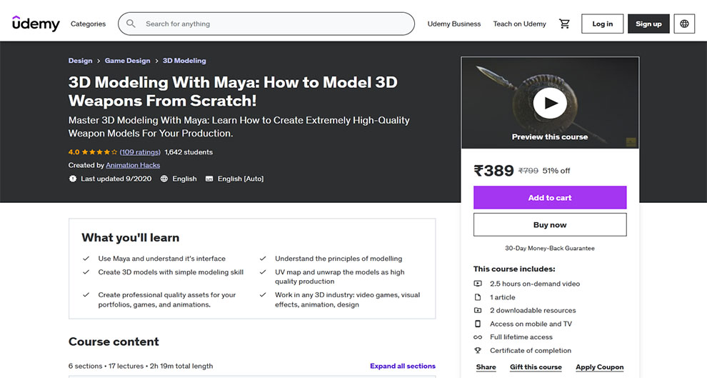 3D Modeling With Maya