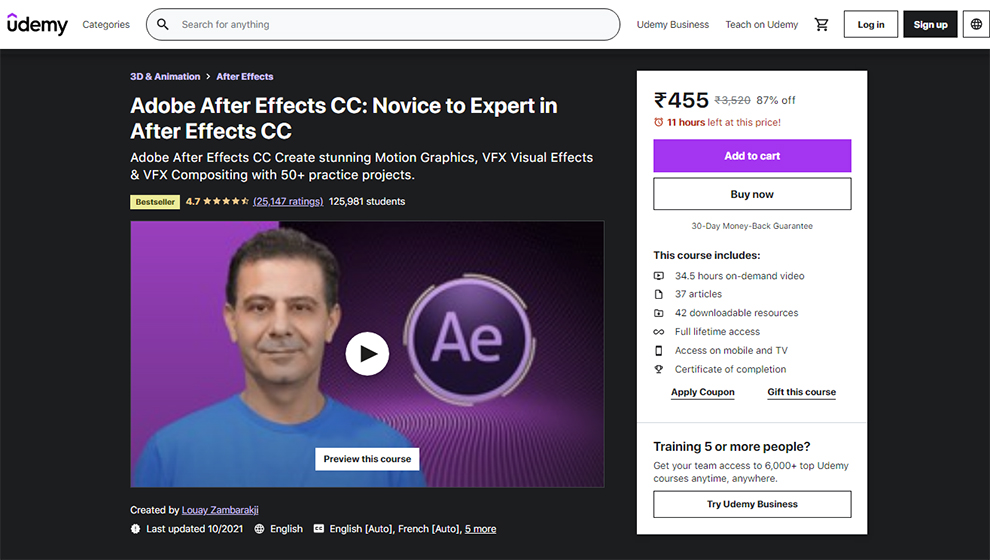 After Effects CC Class: Complete Course