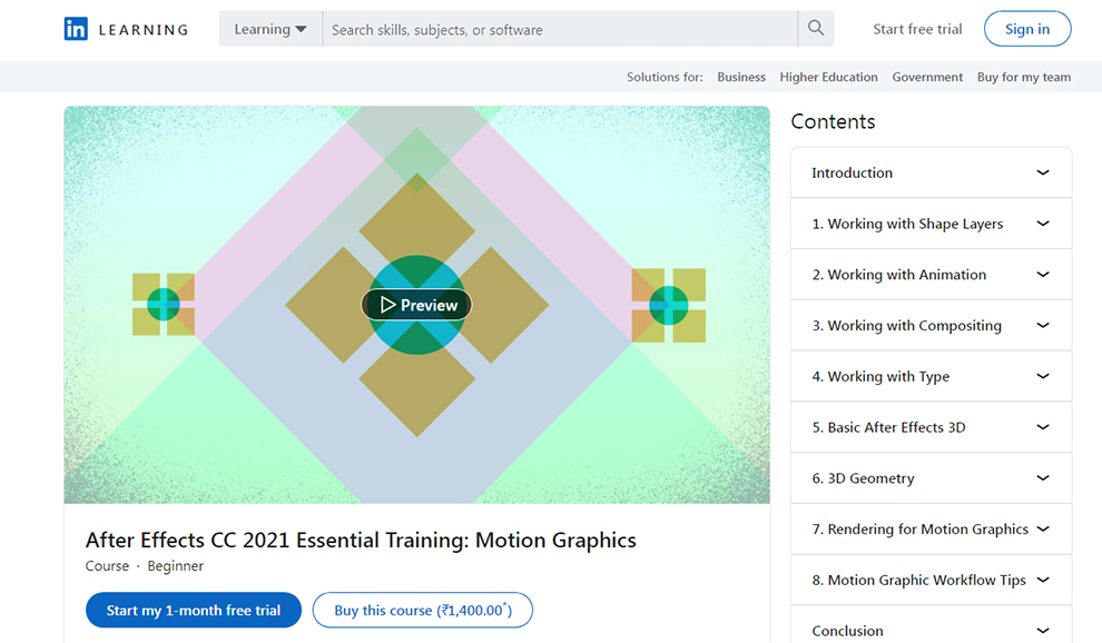 After Effects CC 2021 Essential Training: Motion Graphics