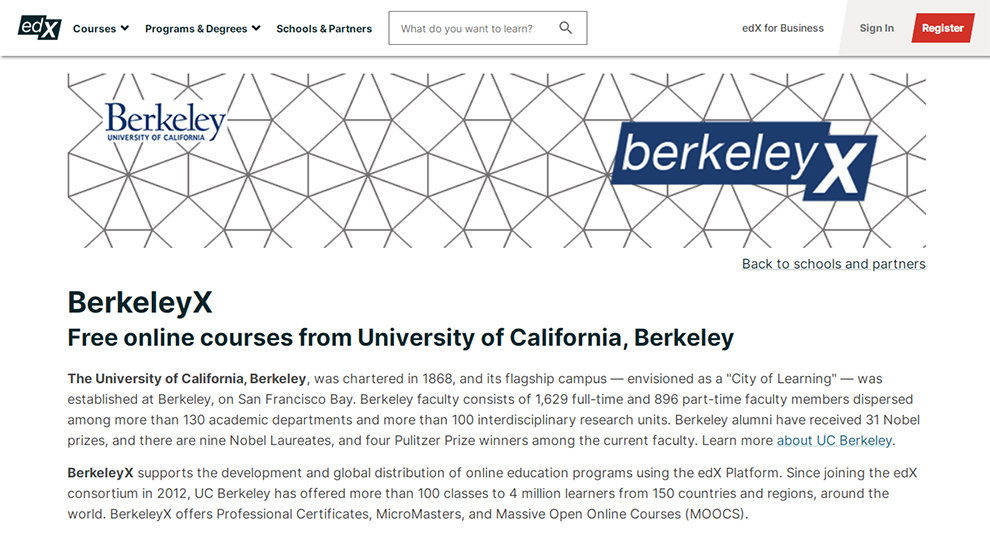 Berkeley X