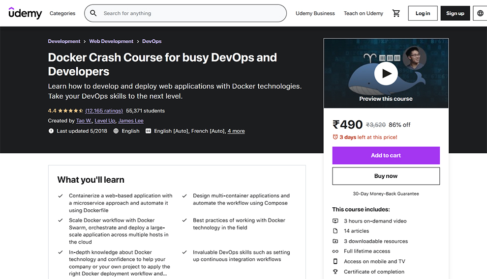 Docker Crash Course for busy DevOps and Developers