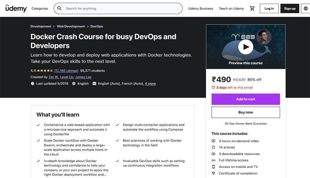 Docker Crash Course for busy DevOps and Developers