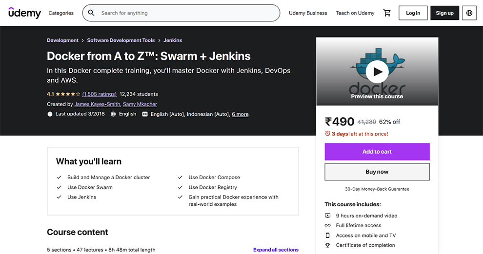 Docker from A to Z™: Swarm + Jenkins