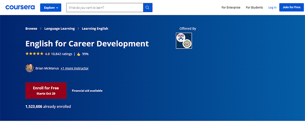 English for Career Development