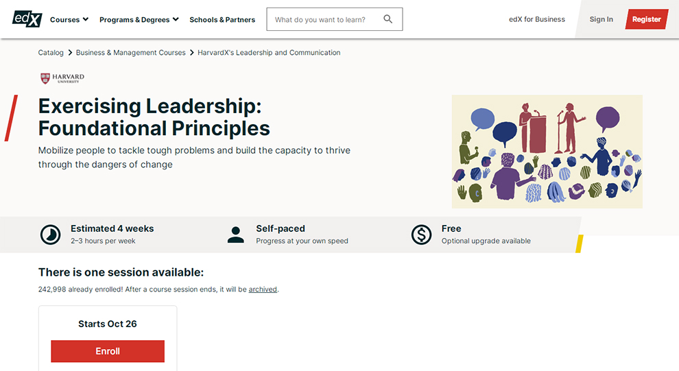 Exercising Leadership: Foundation Principles by the Harvard University 