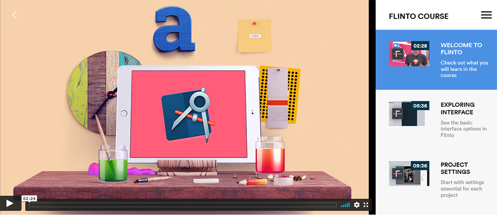 Flinto Course – [Learn UX]