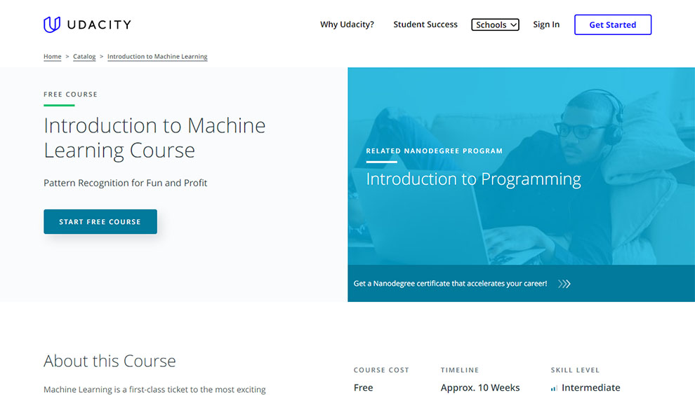 Free Best Intermediate Level - Introduction to Machine Learning Course
