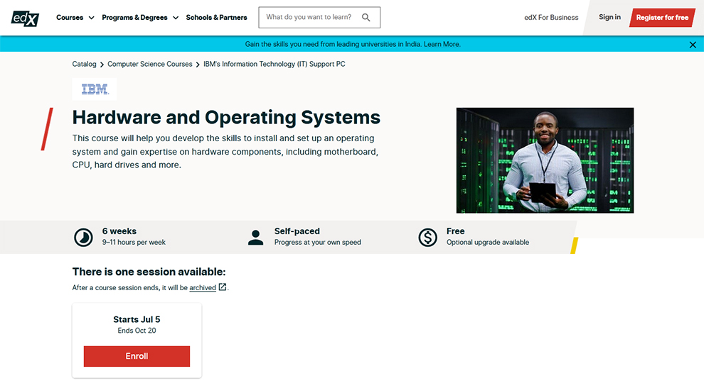 Hardware and Operating Systems – Offered by IBM