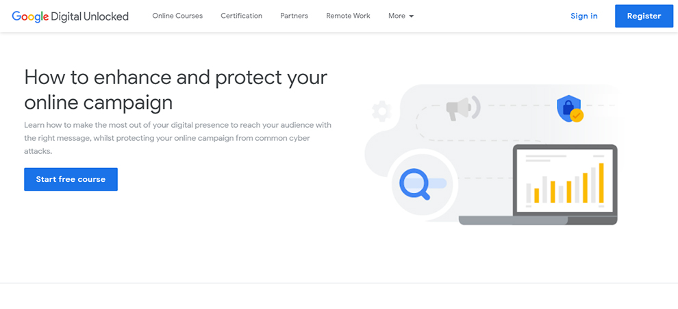 How to enhance and protect your online campaign - Offered by Google