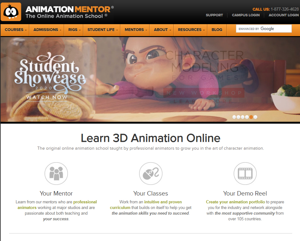 Learn 3D Animation Online
