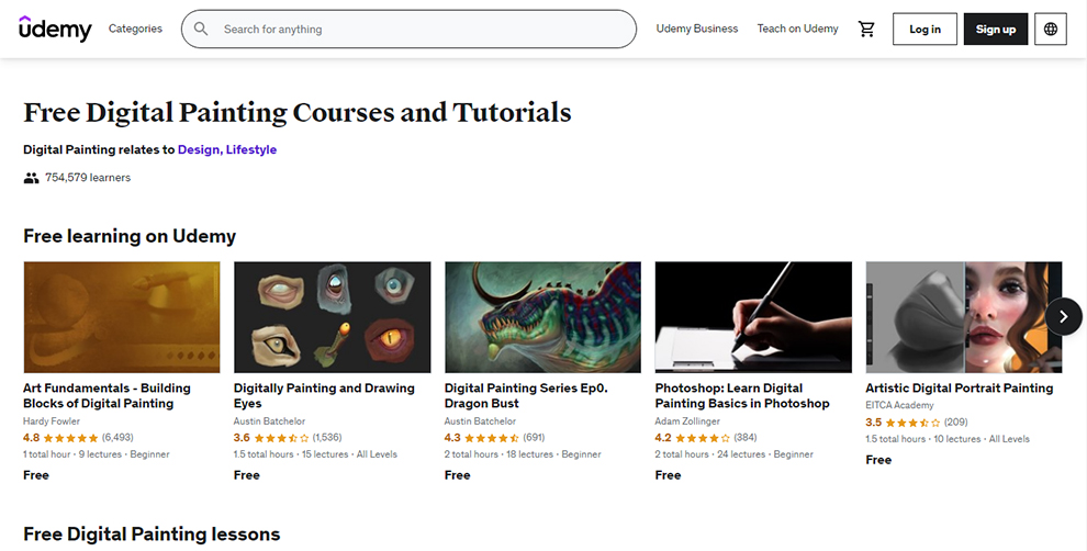 Learn Digital Painting Online For Free