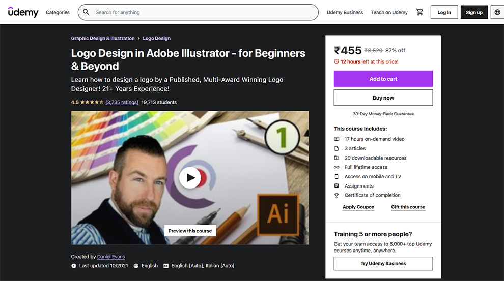 Logo Design in Adobe Illustrator - for Beginners and Beyond