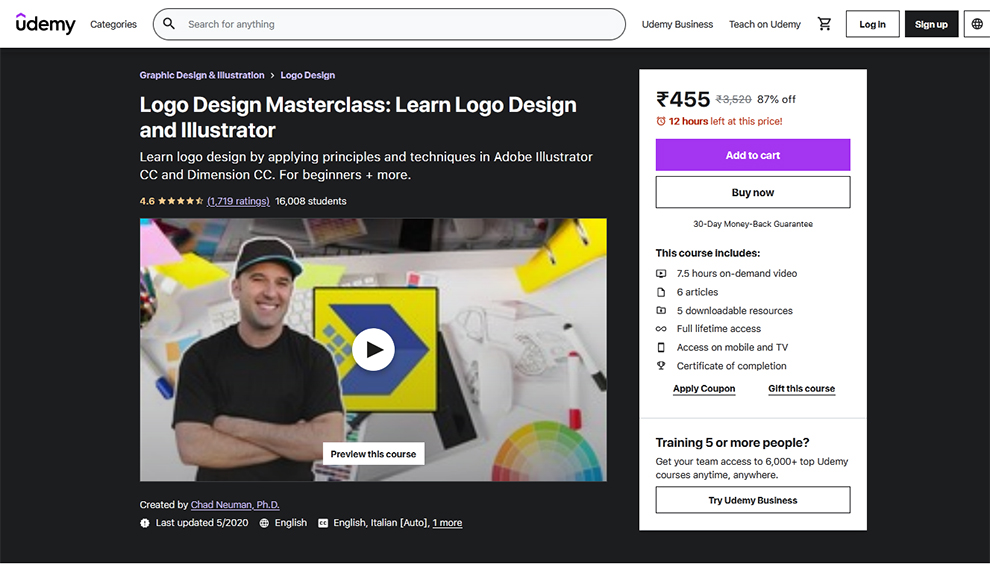Logo Design Masterclass: Learn Logo Design and Illustrator