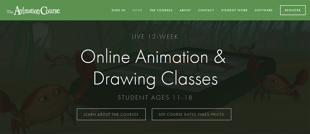 Online Animation & Drawing Classes