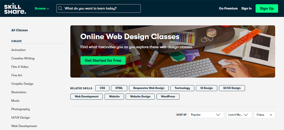 Online Web Design Classes