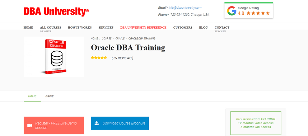 Oracle DBA Training – DBA University