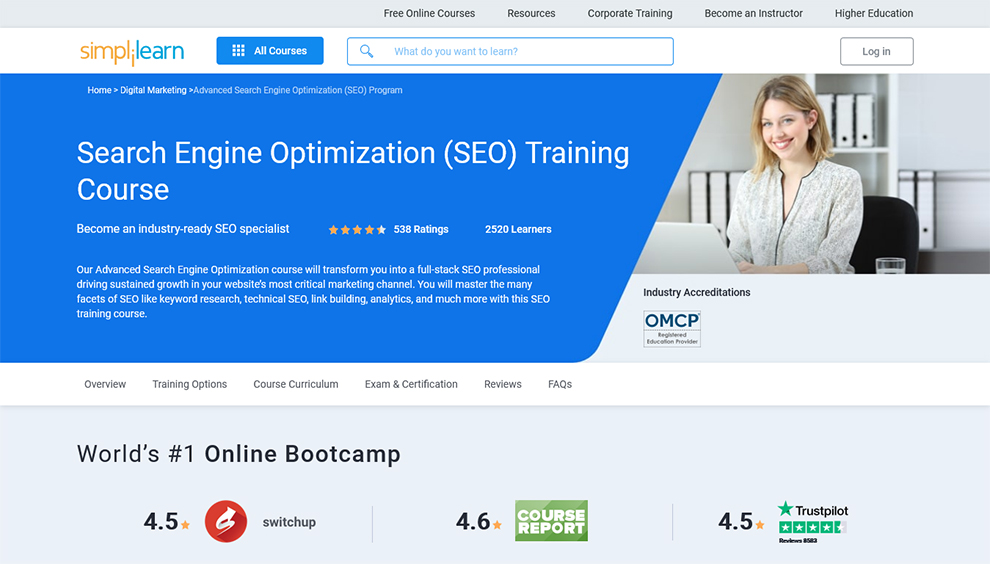 Search Engine Optimization (SEO) Training Course