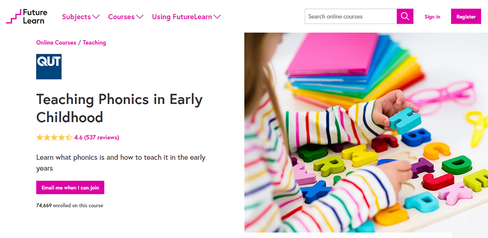 Teaching Phonics in Early Childhood by Queensland University of Technology