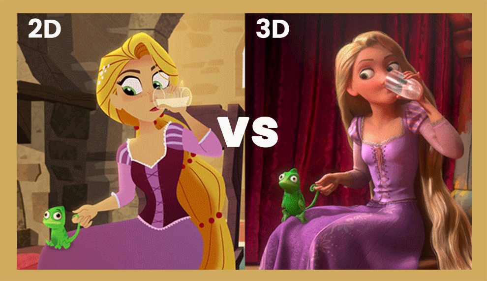 2D Animation vs 3D Animation